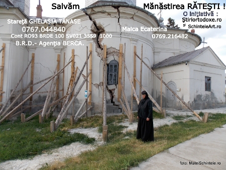 Manastirea RATEŞTI Jud. BUZĂU - ROMÂNIA !!!.